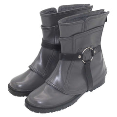 Cosplay Chaussures Amo Gachiakuta Anime Chaussures Noire Femme
