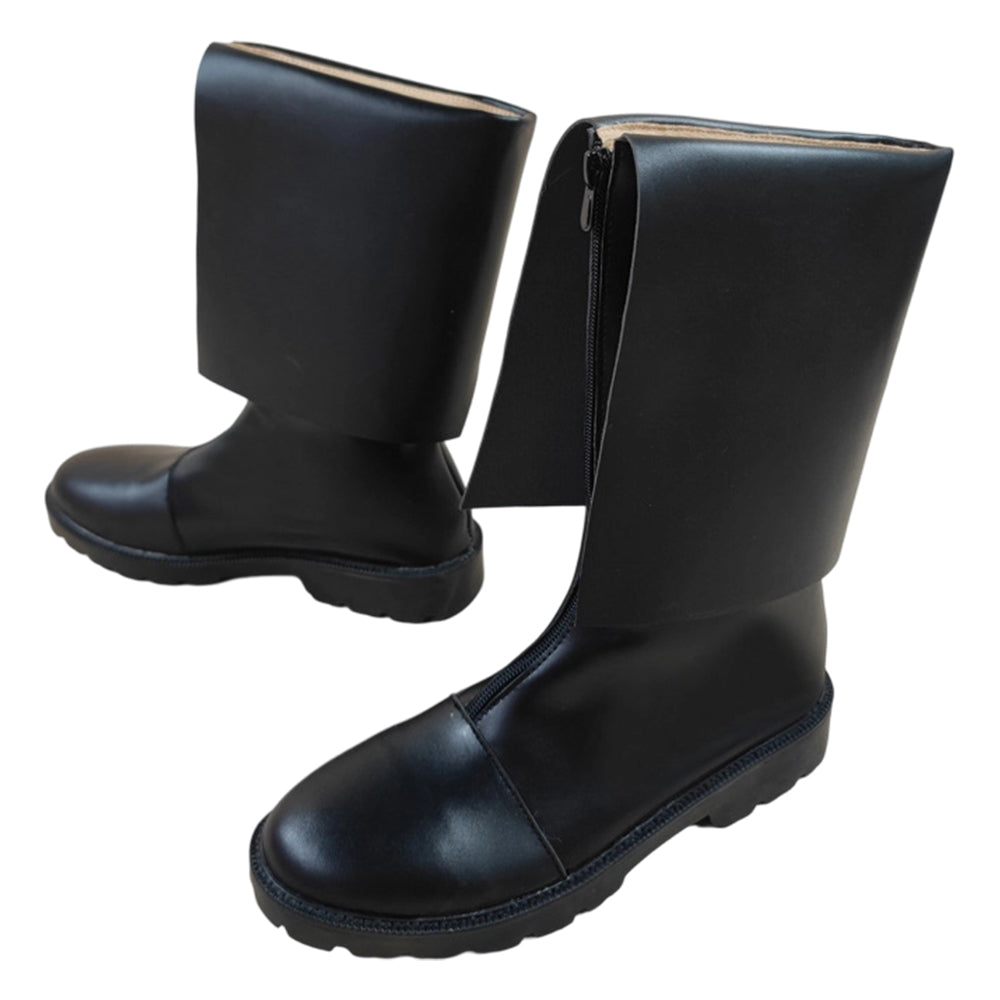 Cosplay Chaussures Kurisu Makise Steins Gate Re: Boot(2026) Jeu Chaussures Noires Femme