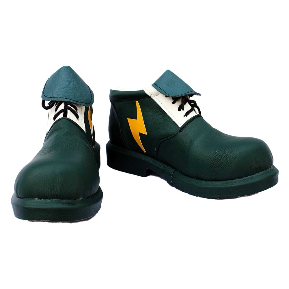 Cosplay Chaussures Mamoru Endō Inazuma Eleven Anime Cosplay Chaussures Vertes Homme