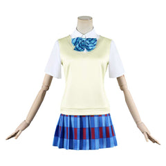 Cosplay Costume μ's Love Live! School Idol Project Anime Cosplay Uniforme Scolaire Beige Femme