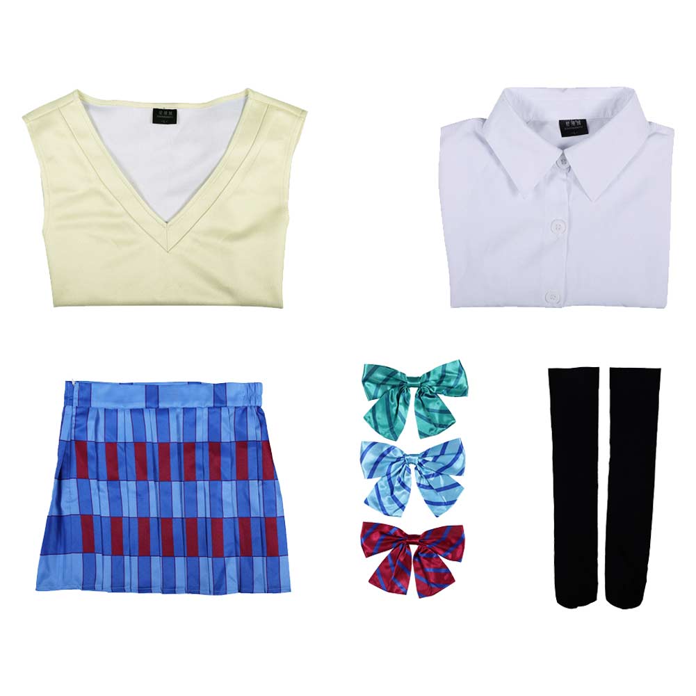 Cosplay Costume μ's Love Live! School Idol Project Anime Cosplay Uniforme Scolaire Beige Femme