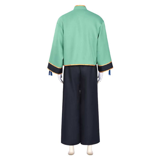 Cosplay Costume A Yuan Link Click Anime Cosplay Tenue Verte Homme