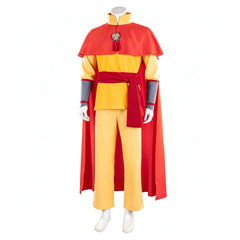 Cosplay Costume Aang Avatar Aang: The Last Airbender(2026) Film Cosplay Tenue Jaune Homme