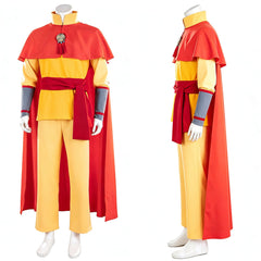 Cosplay Costume Aang Avatar Aang: The Last Airbender(2026) Film Cosplay Tenue Jaune Homme