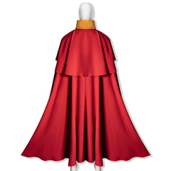 Cosplay Costume Aang Avatar Aang: The Last Airbender(2026) Film Cosplay Tenue Orange et Rouge Homme