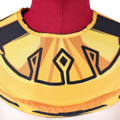 Cosplay Costume Aang Avatar: The Last Airbender 2(2026) TV Cosplay Tenue Orange et Jaune Homme