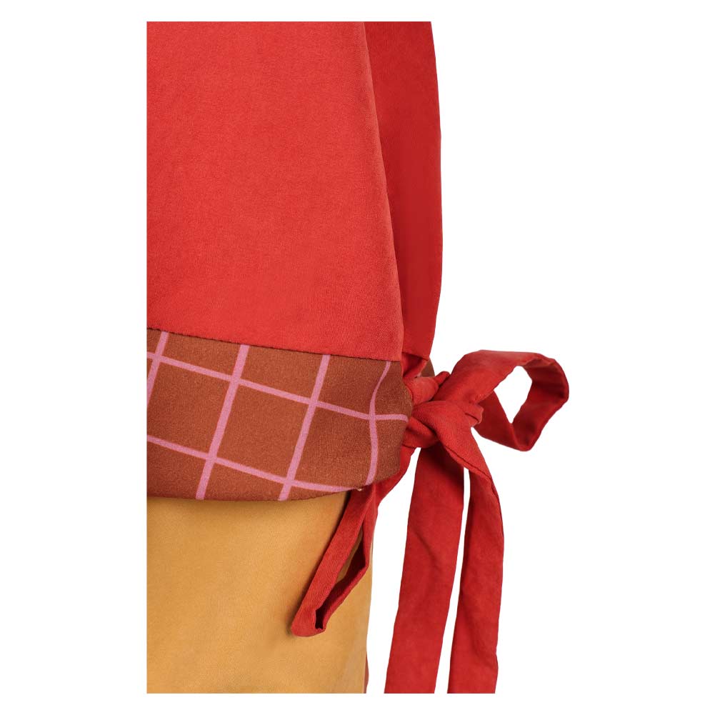 Cosplay Costume Aang Avatar: The Last Airbender 2(2026) TV Cosplay Tenue Orange et Jaune Homme