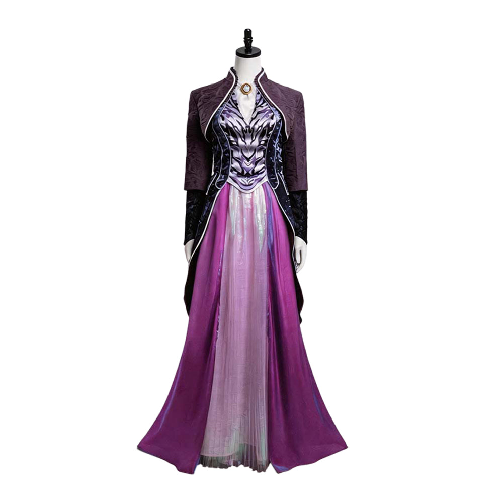 Cosplay Costume Agatha Harkness Agatha All Along TV Cosplay Robe Violette Femme