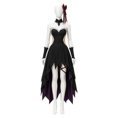 Cosplay Costume Akemi Homura Puella Magi Madoka Magica Anime Cosplay Robe Noire Femme