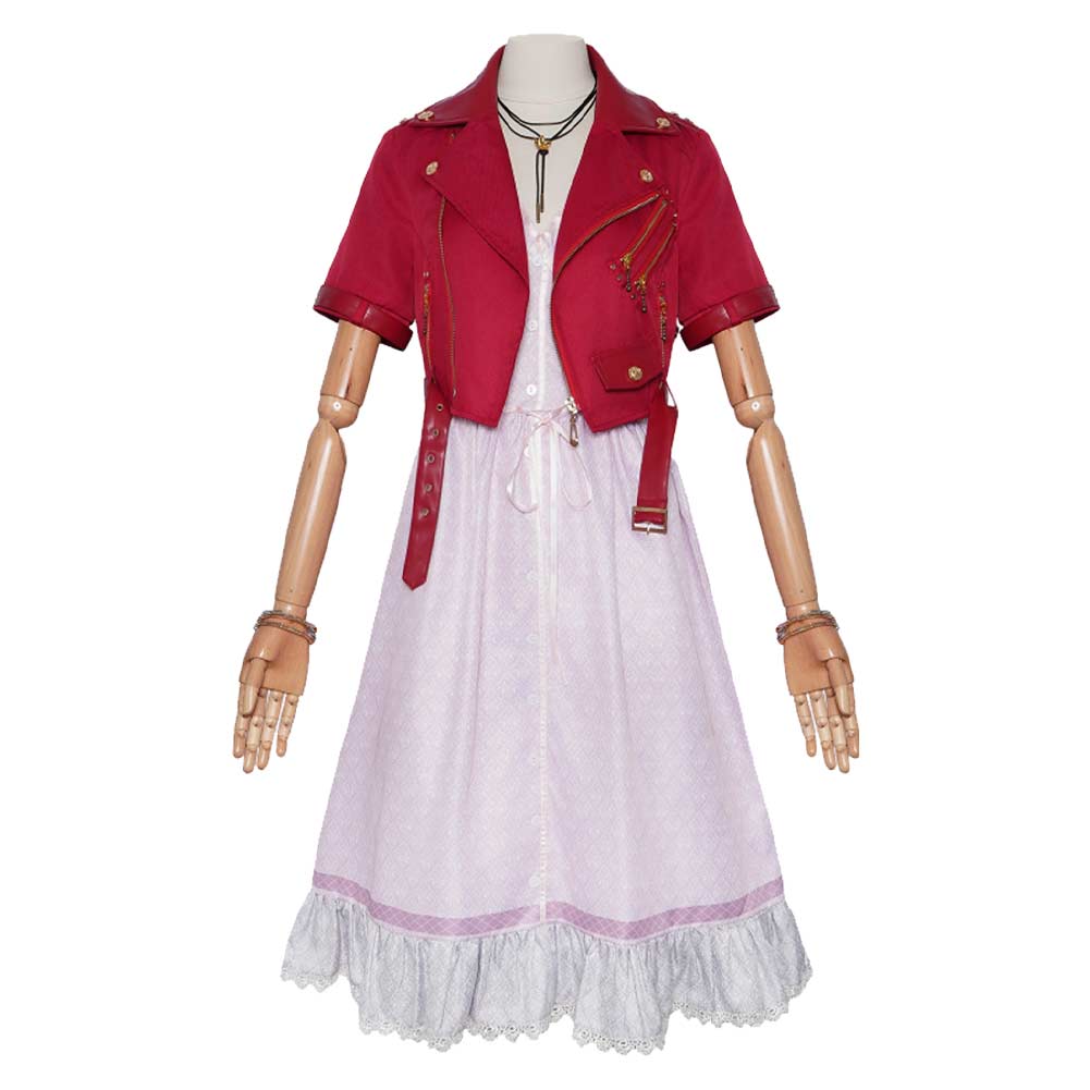 Cosplay Costume Alice Final Fantasy Re: Resonance(2026) Jeu Cosplay Robe Rouge Femme