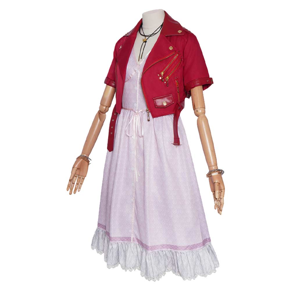 Cosplay Costume Alice Final Fantasy Re: Resonance(2026) Jeu Cosplay Robe Rouge Femme