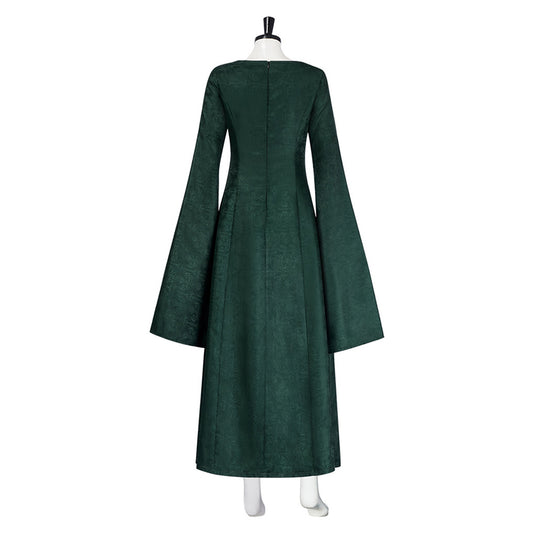 Cosplay Costume Alicent Hightower House of the Dragon TV Cosplay Robe Verte Femme