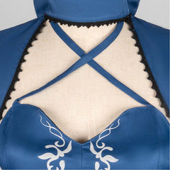 Cosplay Costume Altria Pendragon Fate Grand Order Jeu Cosplay Robe Bleue Femme