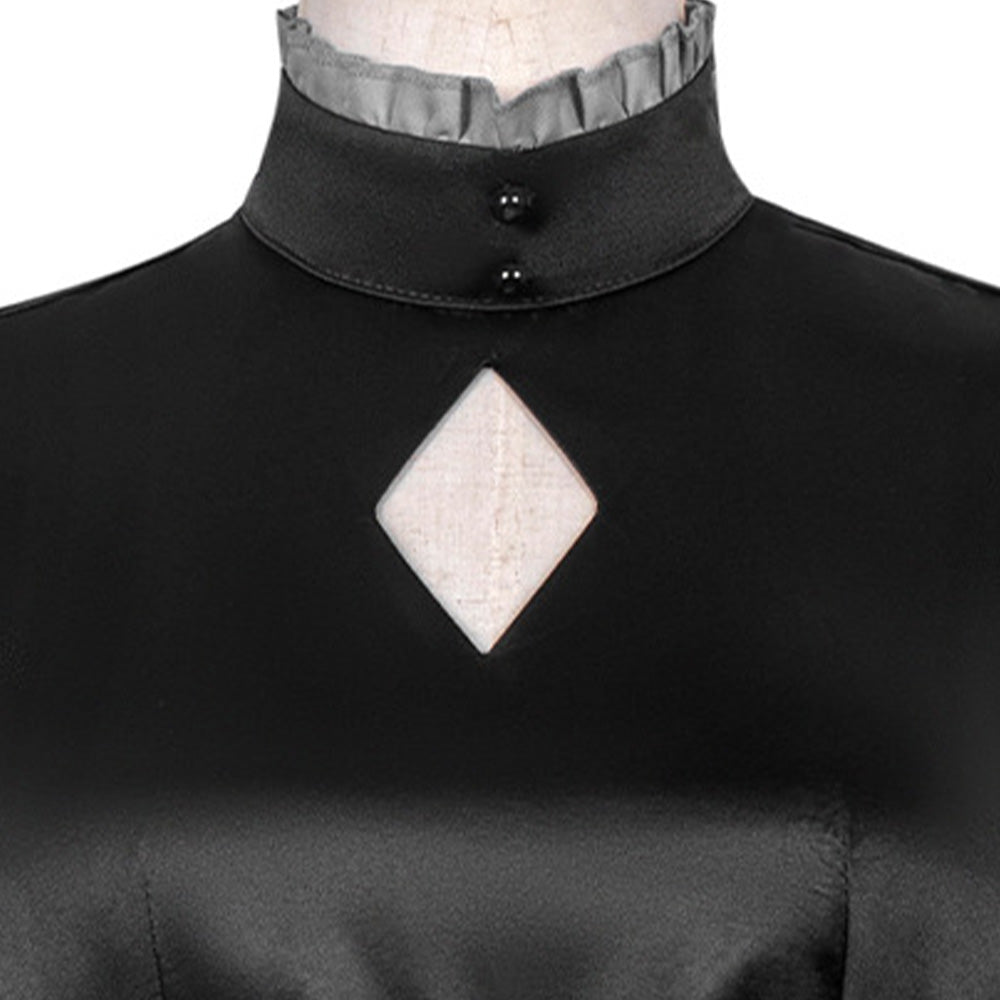 Cosplay Costume Altria Pendragon Fate Grand Order Jeu Cosplay Robe Noire Femme