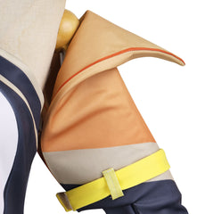 Cosplay Costume Anran Overwatch Jeu Cosplay Tenue Jaune Femme 