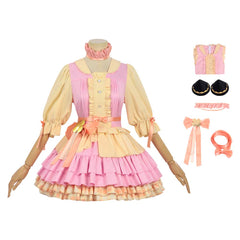Cosplay Costume Anya Spy Family Saison 4(2026) Anime Cosplay Robe Rose Femme