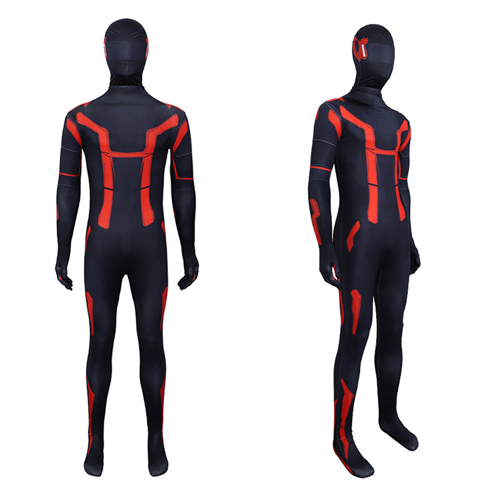 Cosplay Costume Ares Tron: Ares Film Cosplay Combinaison Noire et Rouge Adulte & Enfant