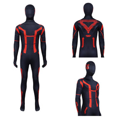Cosplay Costume Ares Tron: Ares Film Cosplay Combinaison Noire et Rouge Adulte & Enfant