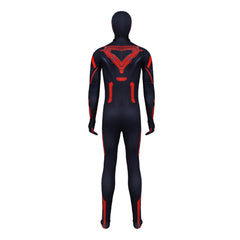 Cosplay Costume Ares Tron: Ares Film Cosplay Combinaison Noire et Rouge Adulte & Enfant