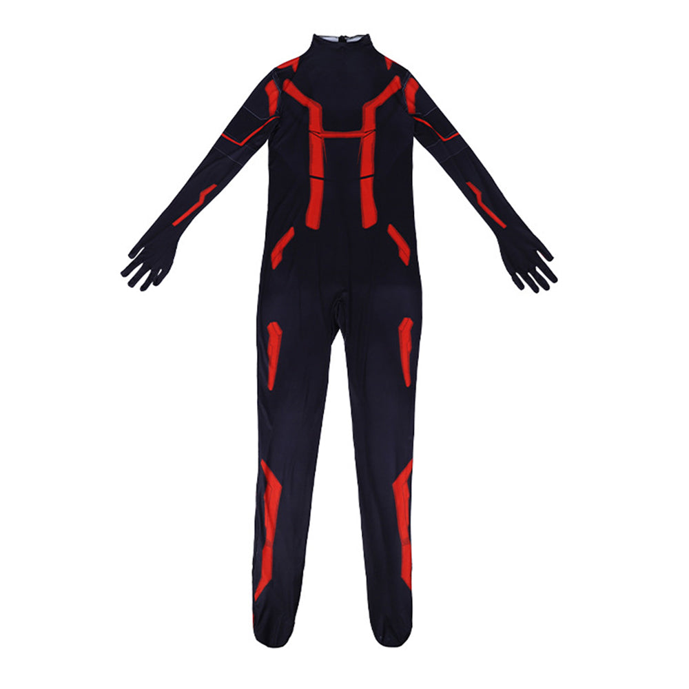 Cosplay Costume Ares Tron: Ares Film Cosplay Combinaison Noire et Rouge Adulte & Enfant