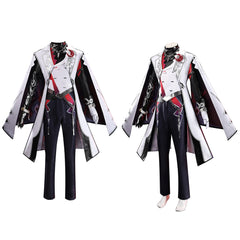 Cosplay Costume Ashveil Honkai: Star Rail Jeu Cosplay Tenue Blanche et Noire Homme