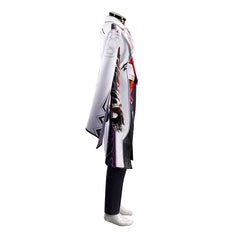 Cosplay Costume Ashveil Honkai: Star Rail Jeu Cosplay Tenue Blanche et Noire Homme