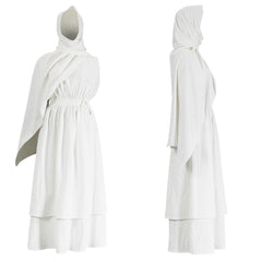 Cosplay Costume Athana The Odyssey(2026) Film Cosplay Robe Blanche Femme Ver.2