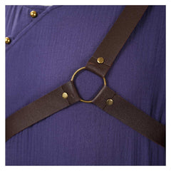 Cosplay Costume Avatar: The Last Airbender Saison 2(2026) TV Cosplay Tenue Violette et Marron Homme