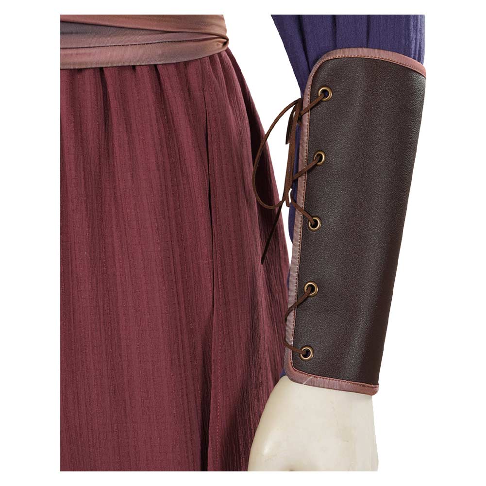 Cosplay Costume Avatar: The Last Airbender Saison 2(2026) TV Cosplay Tenue Violette et Marron Homme
