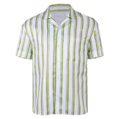Cosplay Costume Bear Baron Bailey Obsession Film Cosplay Chemise Verte Homme