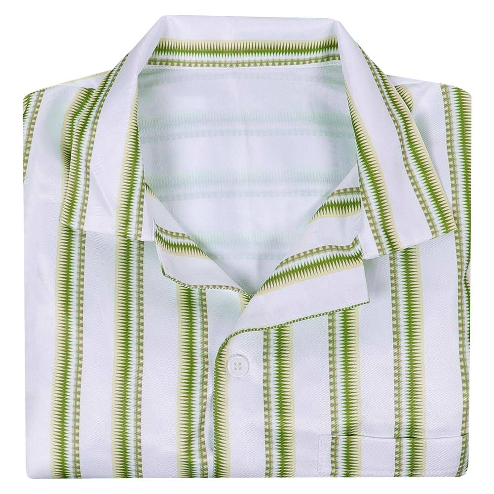 Cosplay Costume Bear Baron Bailey Obsession Film Cosplay Chemise Verte Homme