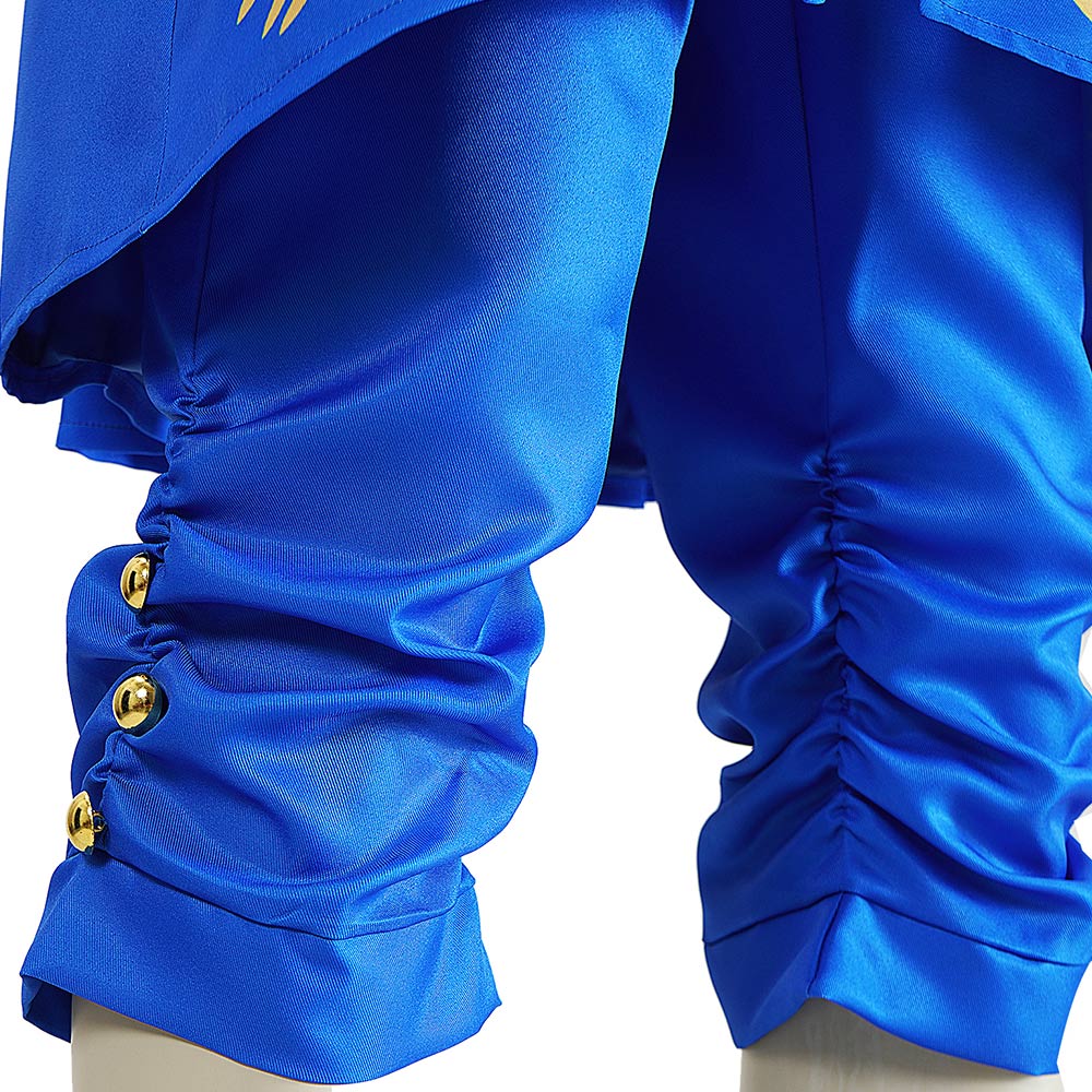 Cosplay Costume Beast La Belle et la Bête Film Cosplay Tenue Bleue Homme