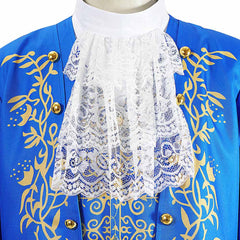 Cosplay Costume Beast La Belle et la Bête Film Cosplay Tenue Bleue Homme