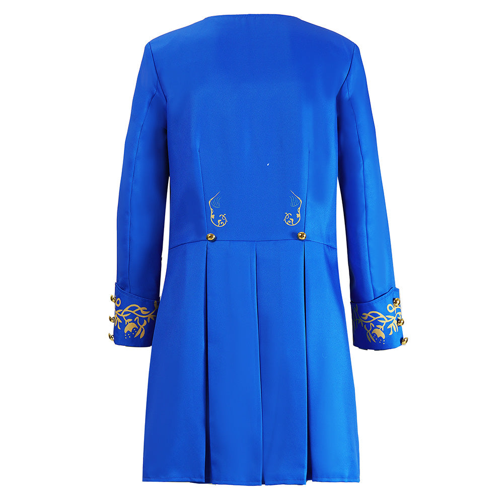 Cosplay Costume Beast La Belle et la Bête Film Cosplay Veste Bleue Homme