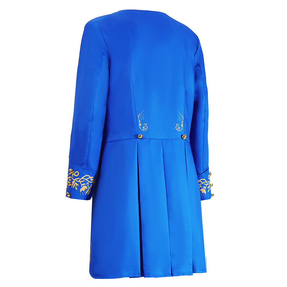 Cosplay Costume Beast La Belle et la Bête Film Cosplay Veste Bleue Homme