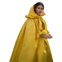 Cosplay Costume Blanche Neige Film Cosplay Cape Jaune Femme