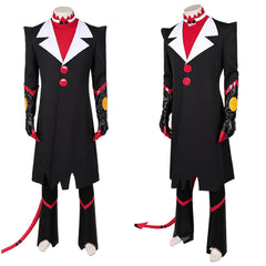 Cosplay Costume Blitzo Helluva Boss Saison 3(2026) TV Cosplay Tenue Noire Homme
