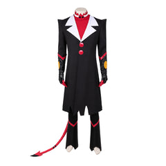 Cosplay Costume Blitzo Helluva Boss Saison 3(2026) TV Cosplay Tenue Noire Homme