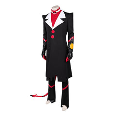 Cosplay Costume Blitzo Helluva Boss Saison 3(2026) TV Cosplay Tenue Noire Homme