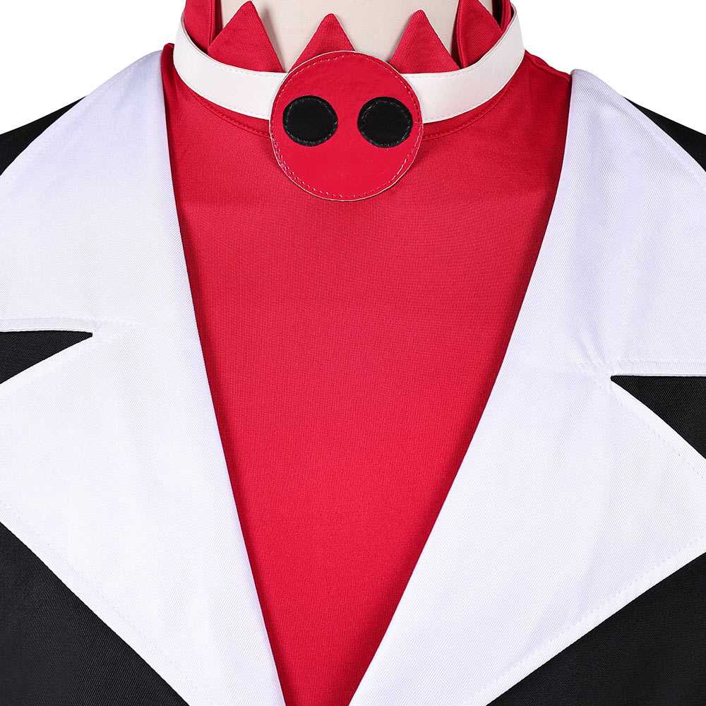 Cosplay Costume Blitzo Helluva Boss Saison 3(2026) TV Cosplay Tenue Noire Homme