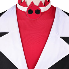 Cosplay Costume Blitzo Helluva Boss Saison 3(2026) TV Cosplay Tenue Noire Homme