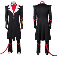 Cosplay Costume Blitzo Helluva Boss Saison 3(2026) TV Cosplay Tenue Noire Homme