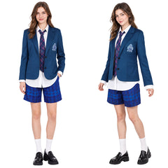 Cosplay Costume Briar Coven Academy(2026) TV Cosplay Uniforme Bleu Femme