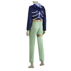 Cosplay Costume Caiman Doro He Doro 2(2026) Anime Cosplay Tenue Bleue et Verte Homme