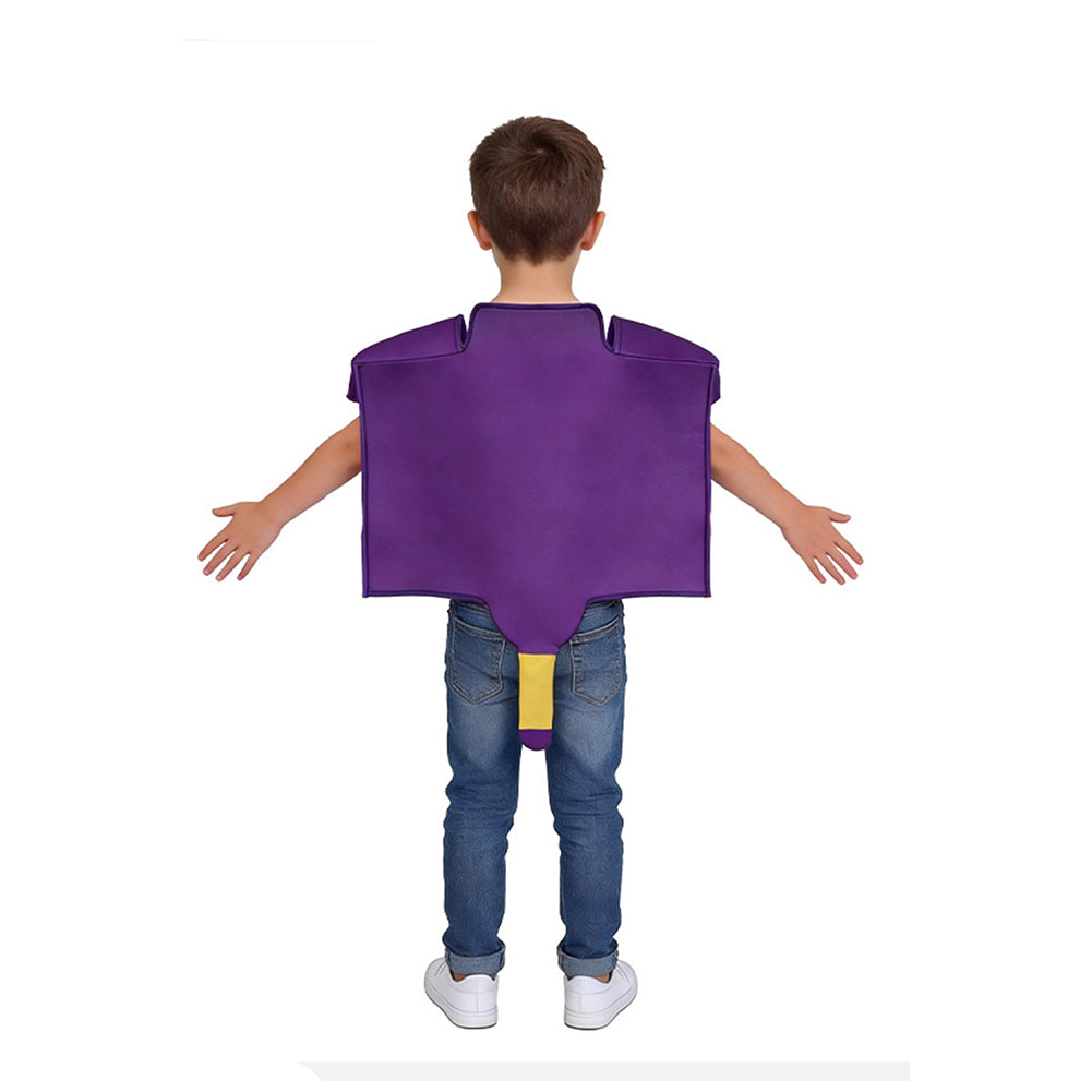 Cosplay Costume Camera Film Cosplay Combinaison Violette Enfant