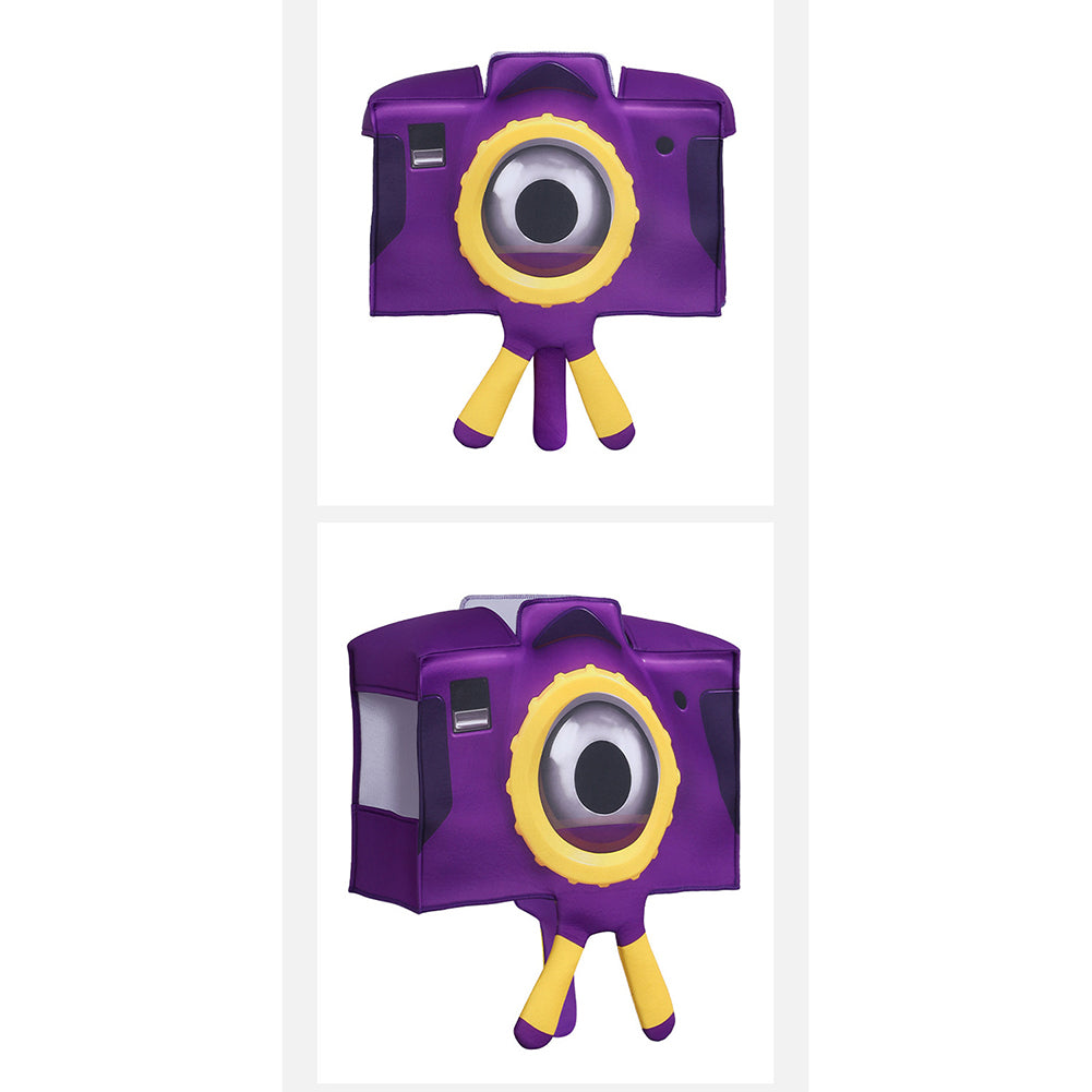 Cosplay Costume Camera Film Cosplay Combinaison Violette Enfant