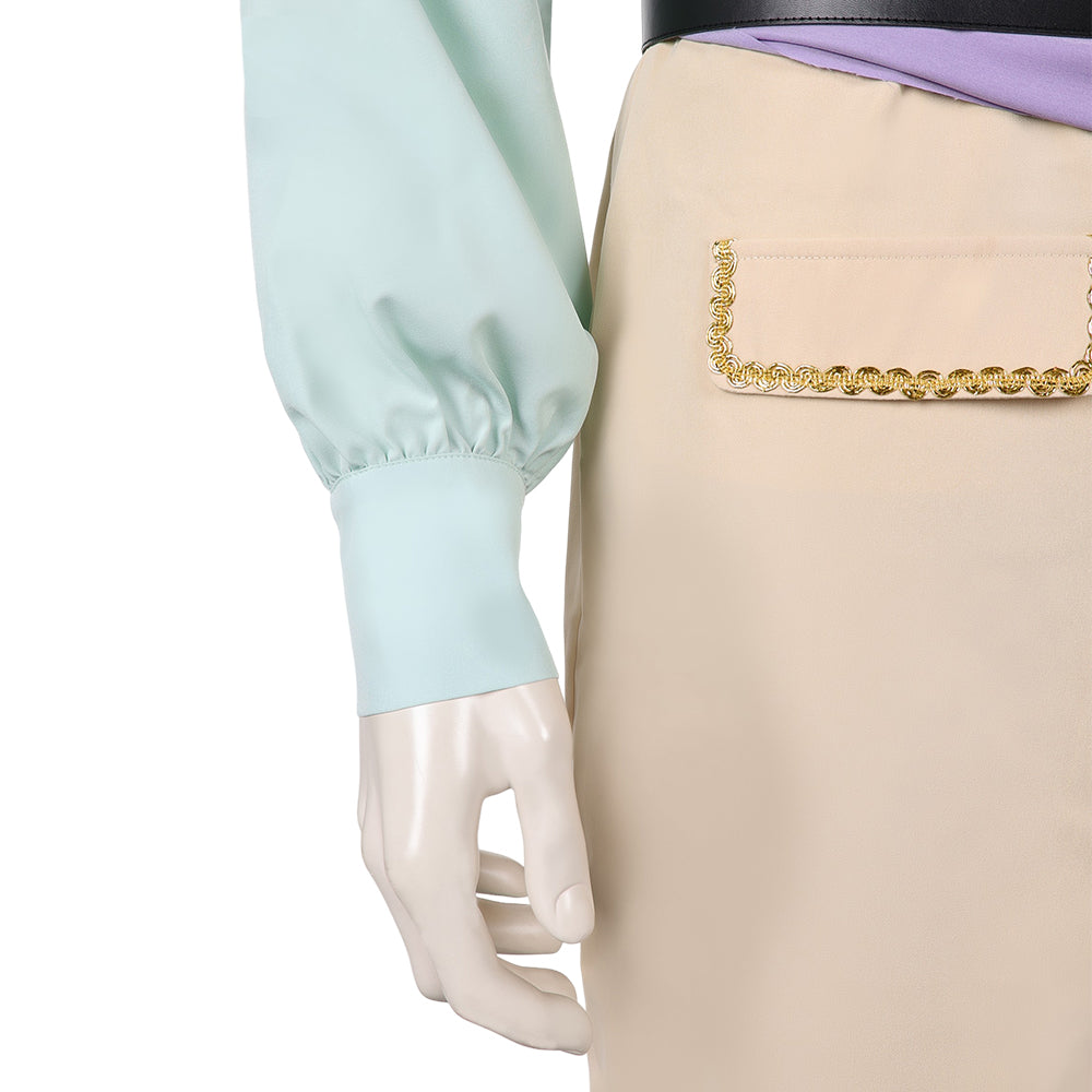 Cosplay Costume Captain Clark Backrooms(2026) Film Cosplay Tenue Beige et Verte Homme