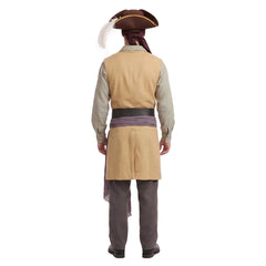 Cosplay Costume Captain Clark Backrooms(2026) Film Cosplay Tenue Beige Homme