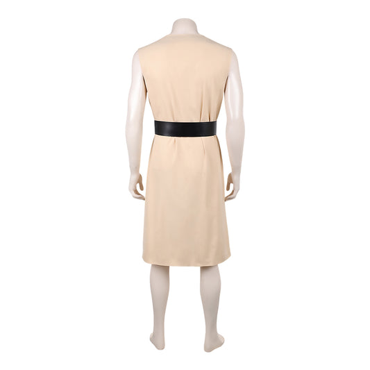 Cosplay Costume Captain Clark Backrooms(2026) Jeu Cosplay Gilet Beige Long Homme