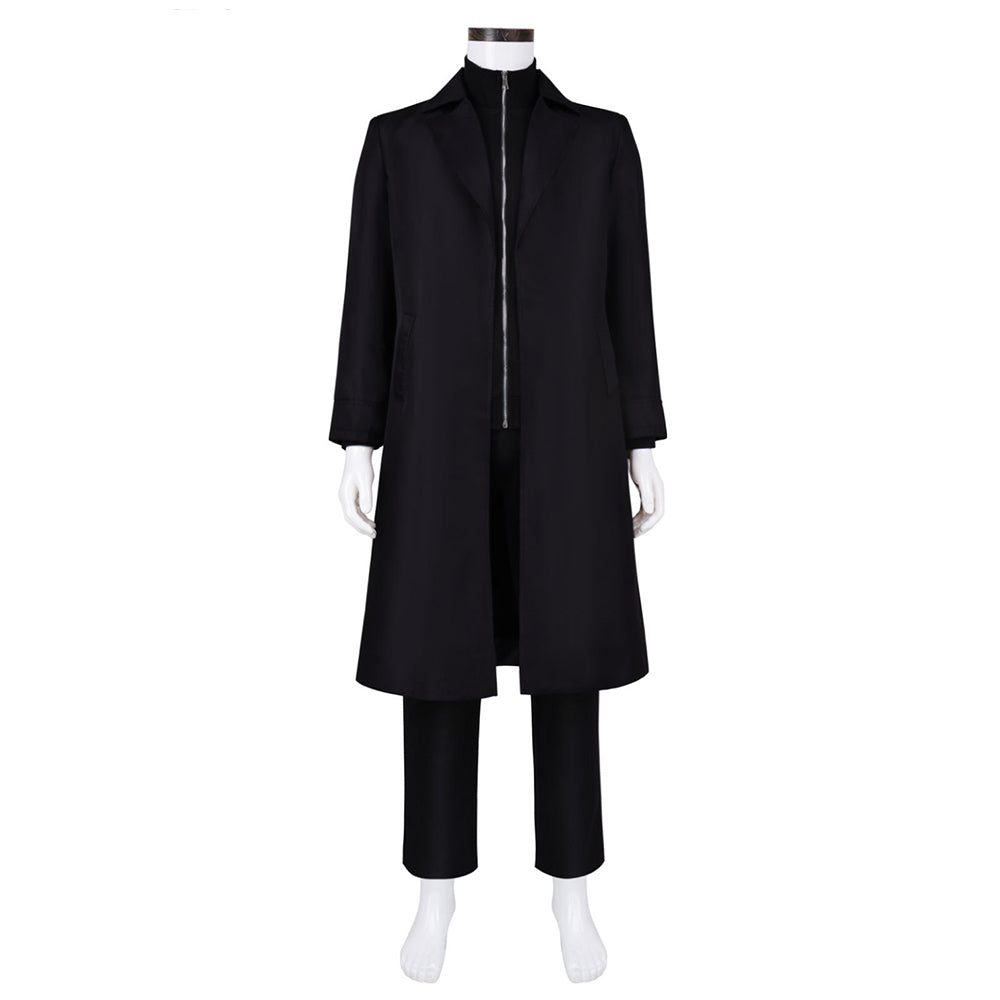 Cosplay Costume Chihiro Rokuhira Kagurabachi(2027) Anime Cosplay Tenue Noire Homme